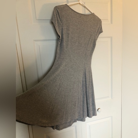 Mossimo Supply Co. Gray Dress Size M - Picture 3 of 4